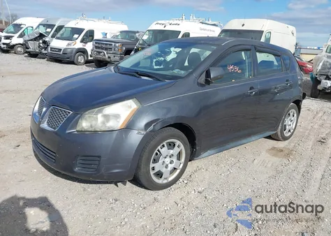 2010 Pontiac Vibe из США, поврежденный, VIN 5Y2SP6E08AZ414396